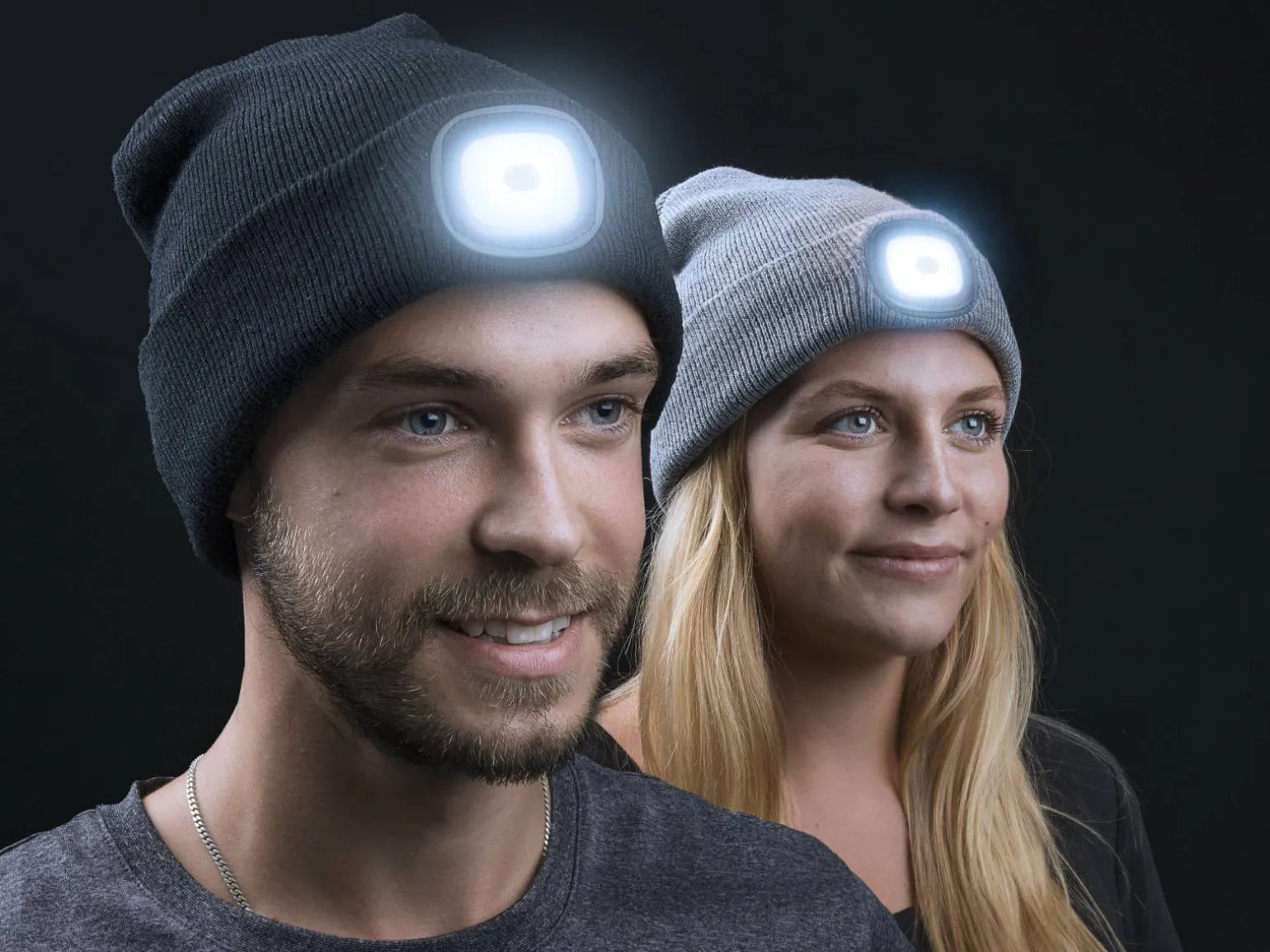 LED Beanie hue - Spralla