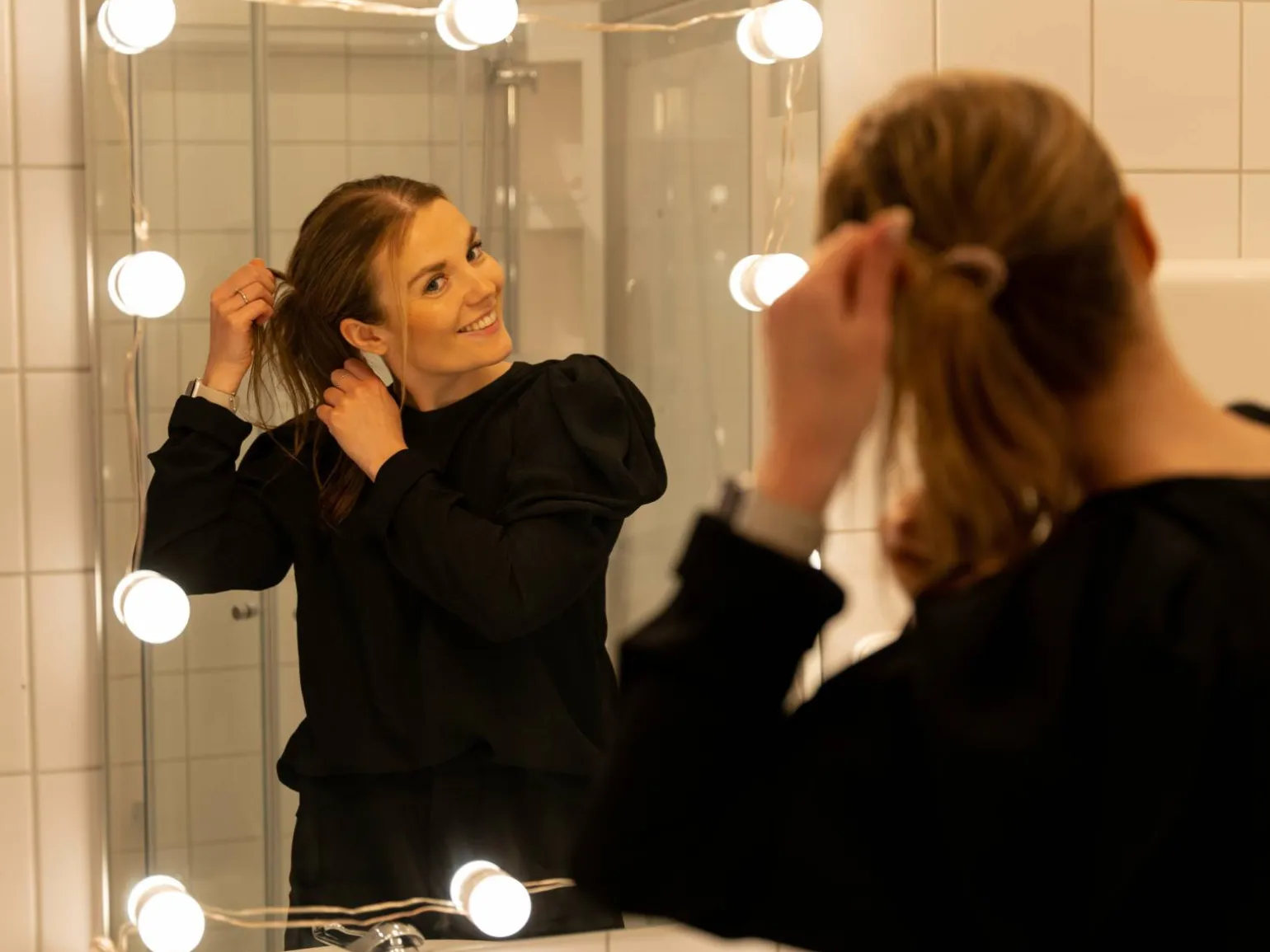 LED-lyskæde til Makeupspejl - Vooni