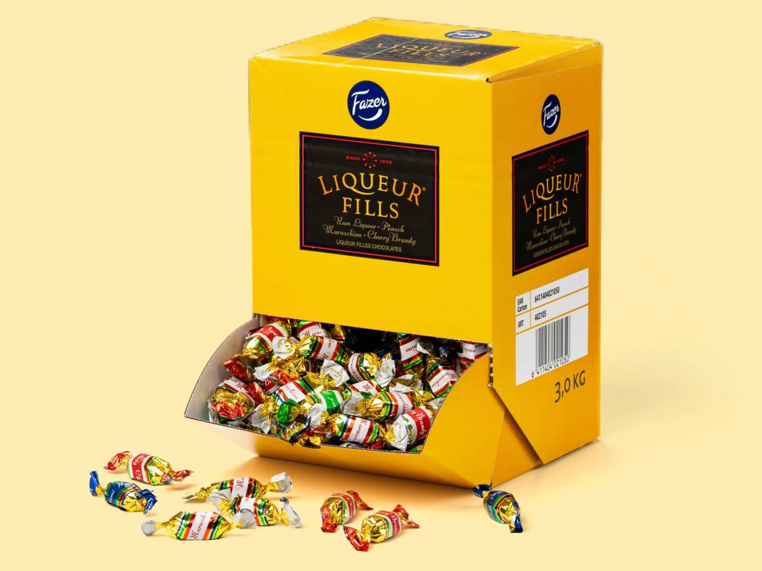 Likørchokolade Slikautomat 3 kg