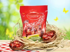 Lindt Lindor Miniæg - Mælkechokolade