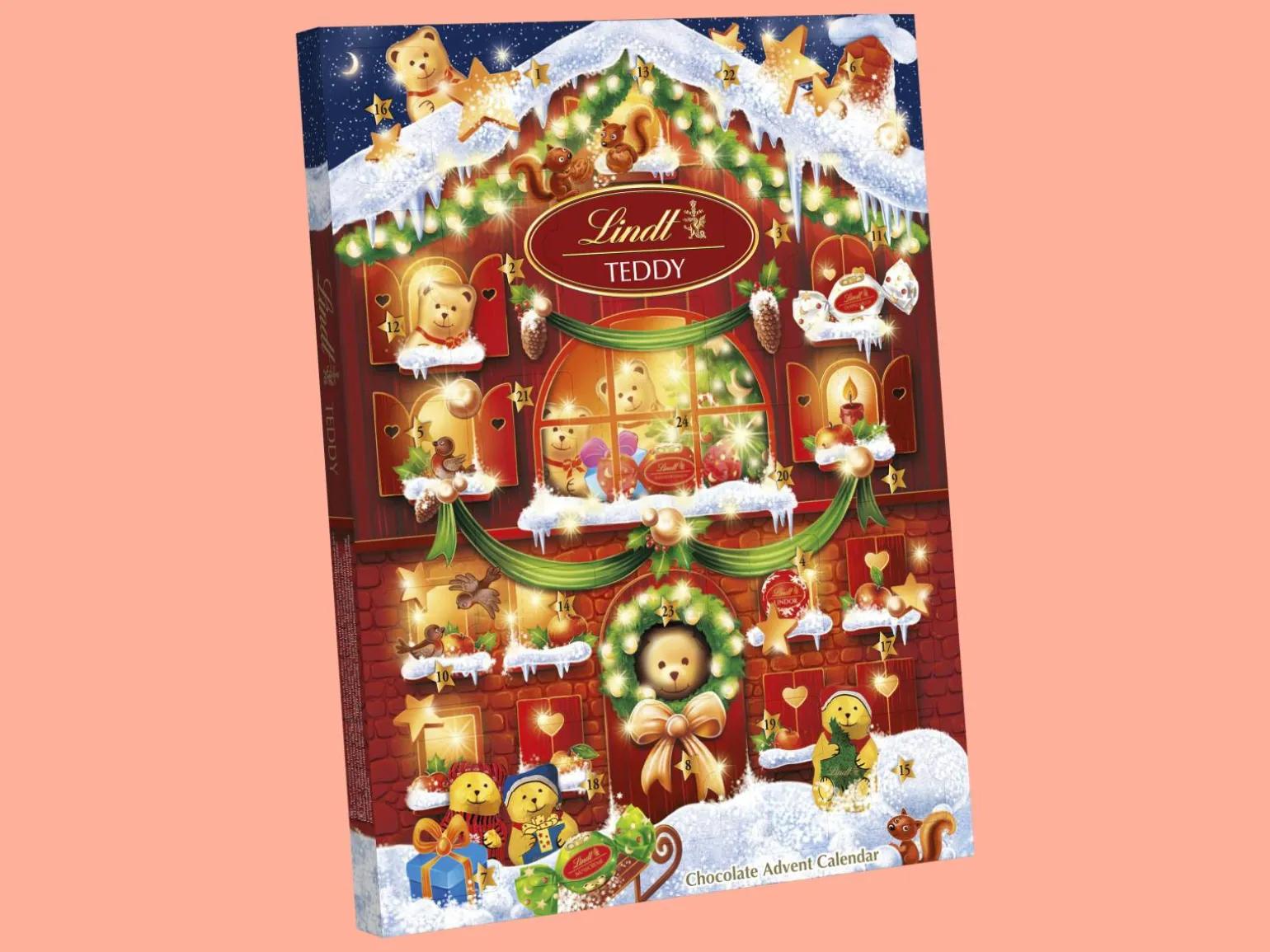 Lindt Teddy House Julekalender