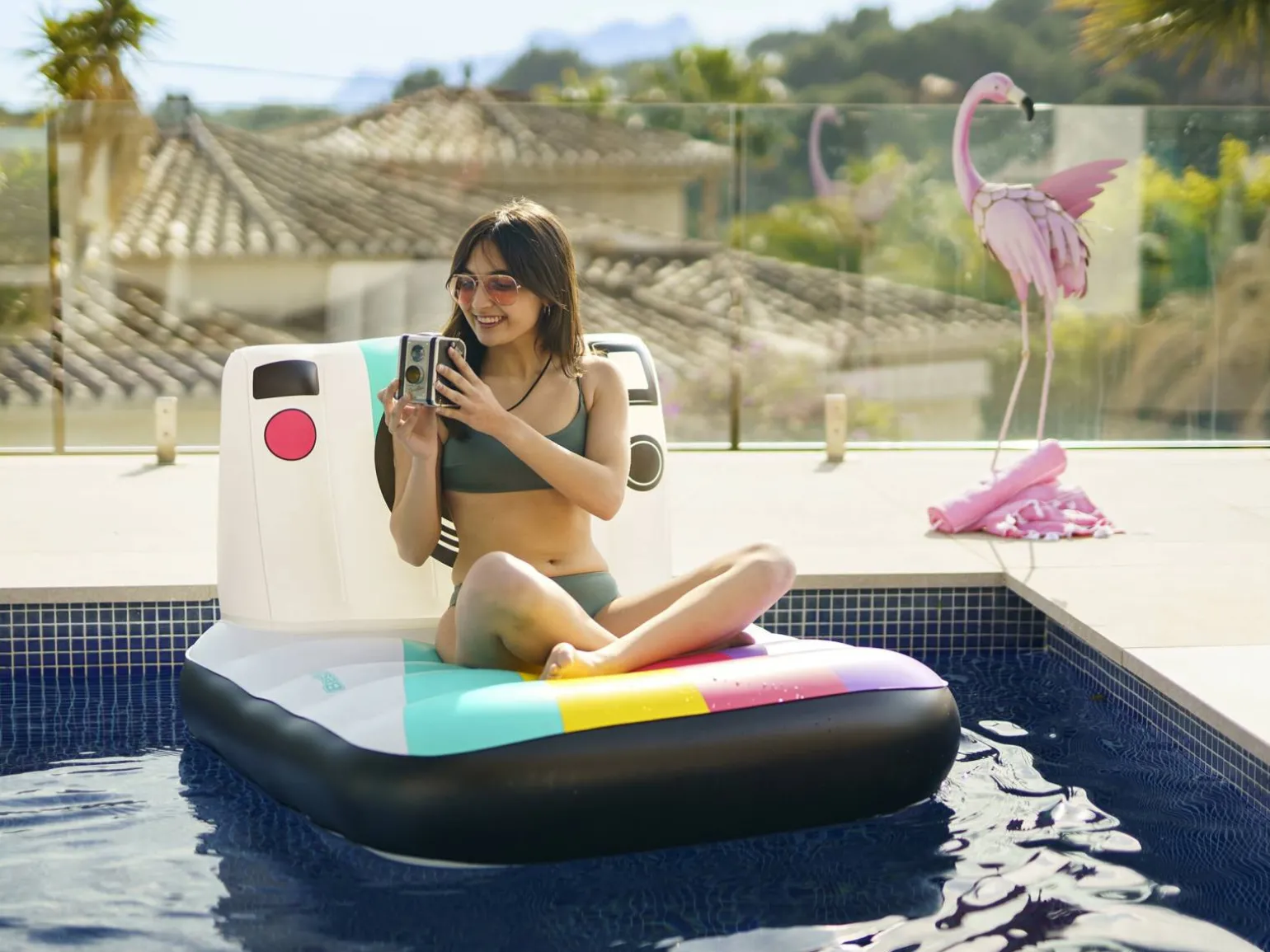 Luftmadras - Bestway Pose N' Float