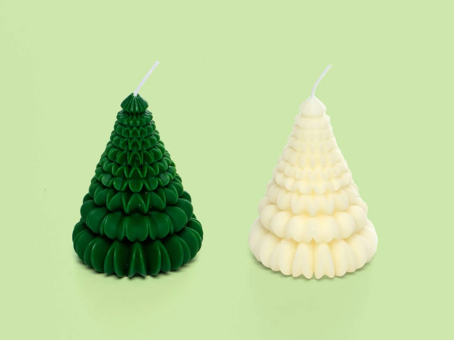 Lys - Juletræ 10 cm 1-pak