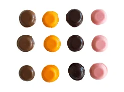 Macarons Chokoladepraliner