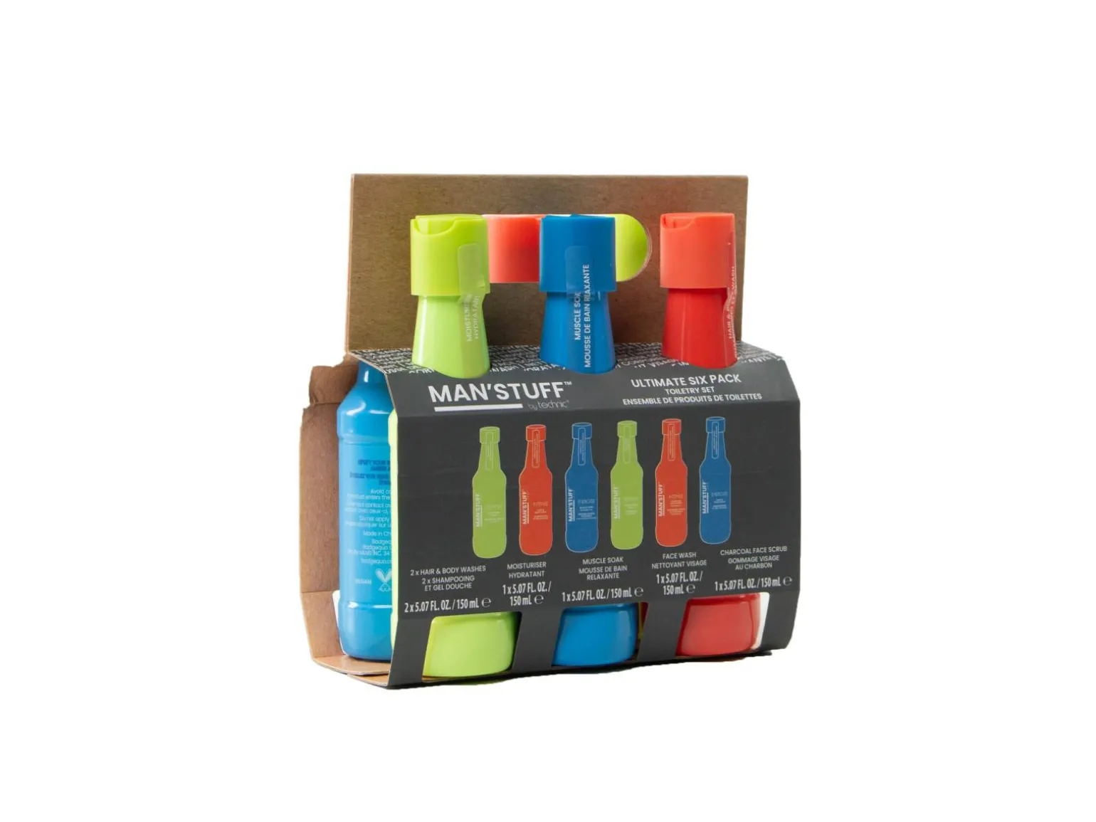 Man Stuff Ultimate Six Pack Badesæt