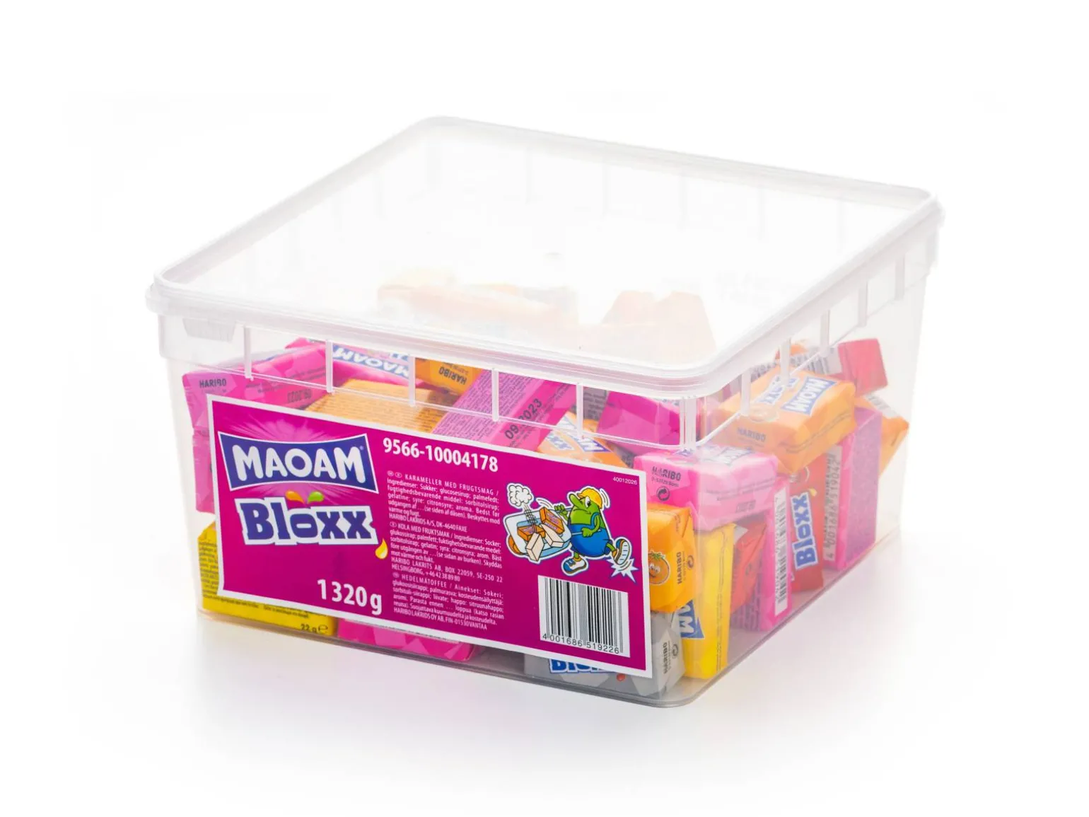 Maoam Bloxx Bland-selv slik i kasser 1,3 kg