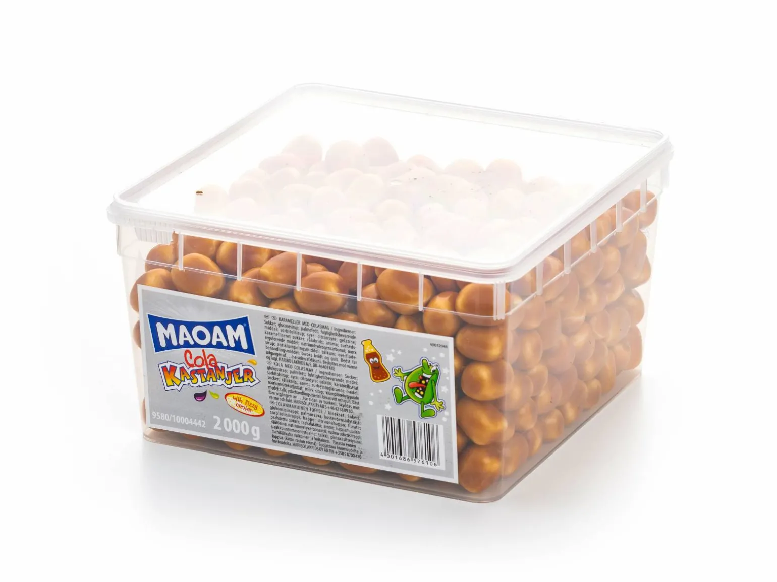 Maoam Kastanjer Colasmag Bland-selv slik i kasser 2 kg
