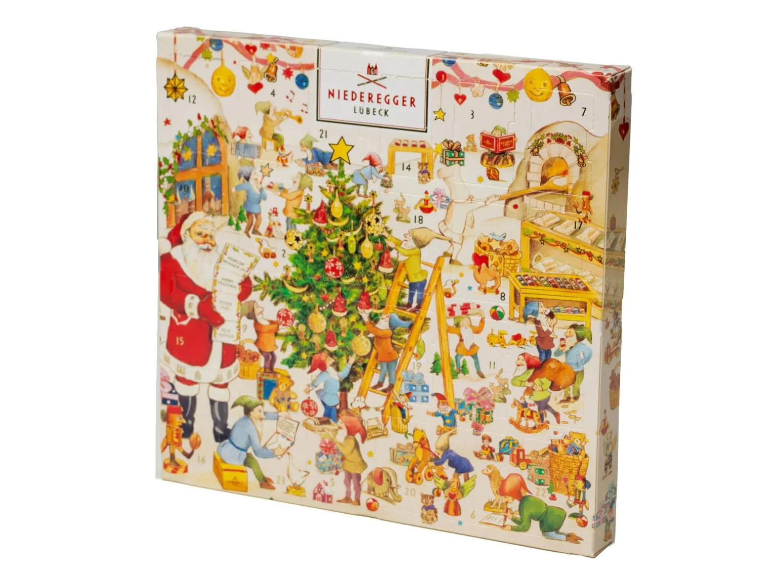 Marsipanjulekalender - Niederegger