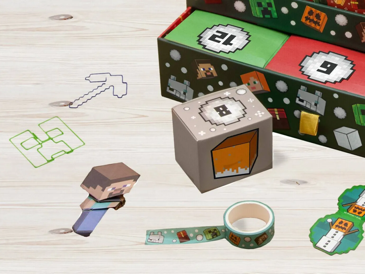Minecraft Julekalender Samlerbox