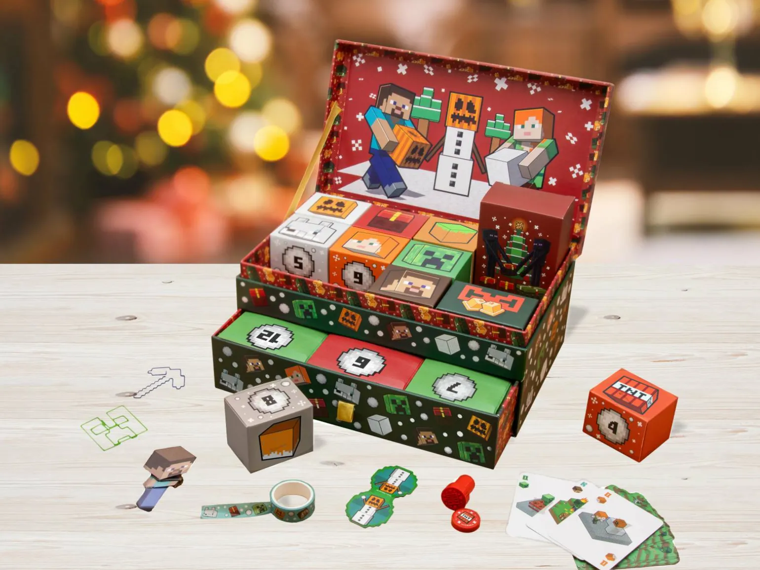 Minecraft Julekalender Samlerbox
