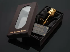 Mini Guldrose - 24K Guldbelagt Rose