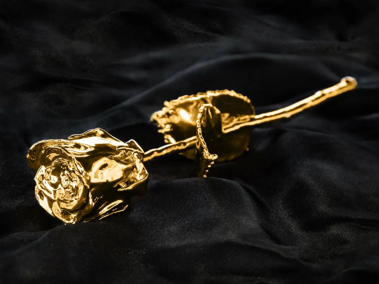 Mini Guldrose - 24K Guldbelagt Rose