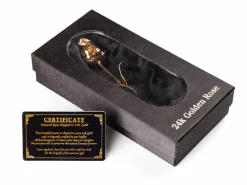 Mini Guldrose - 24K Guldbelagt Rose