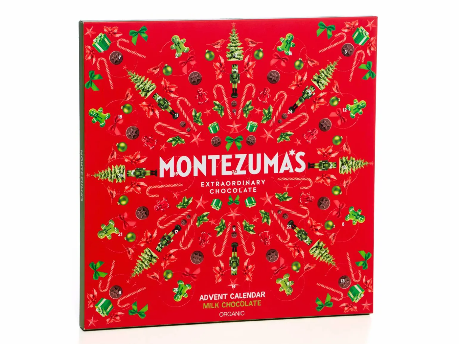 Montezuma Chokoladejulekalender med Mælkechokolade