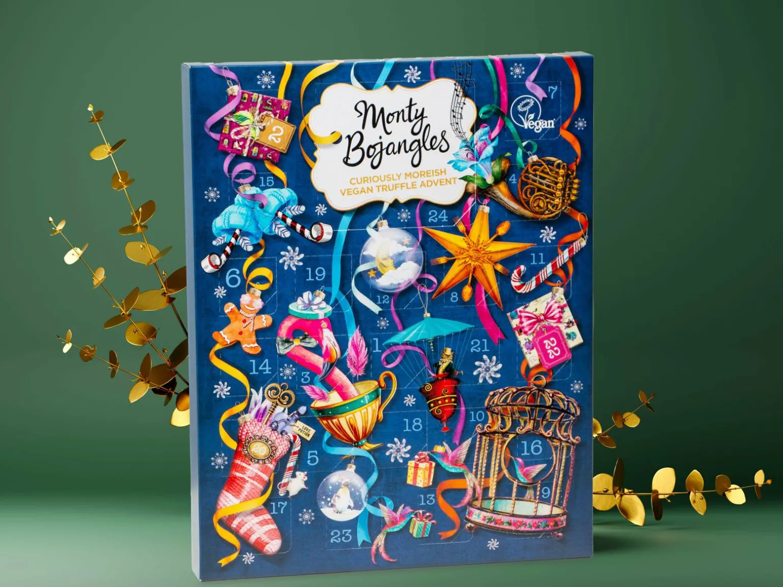 Monty Bojangles Vegansk Chokoladekalender