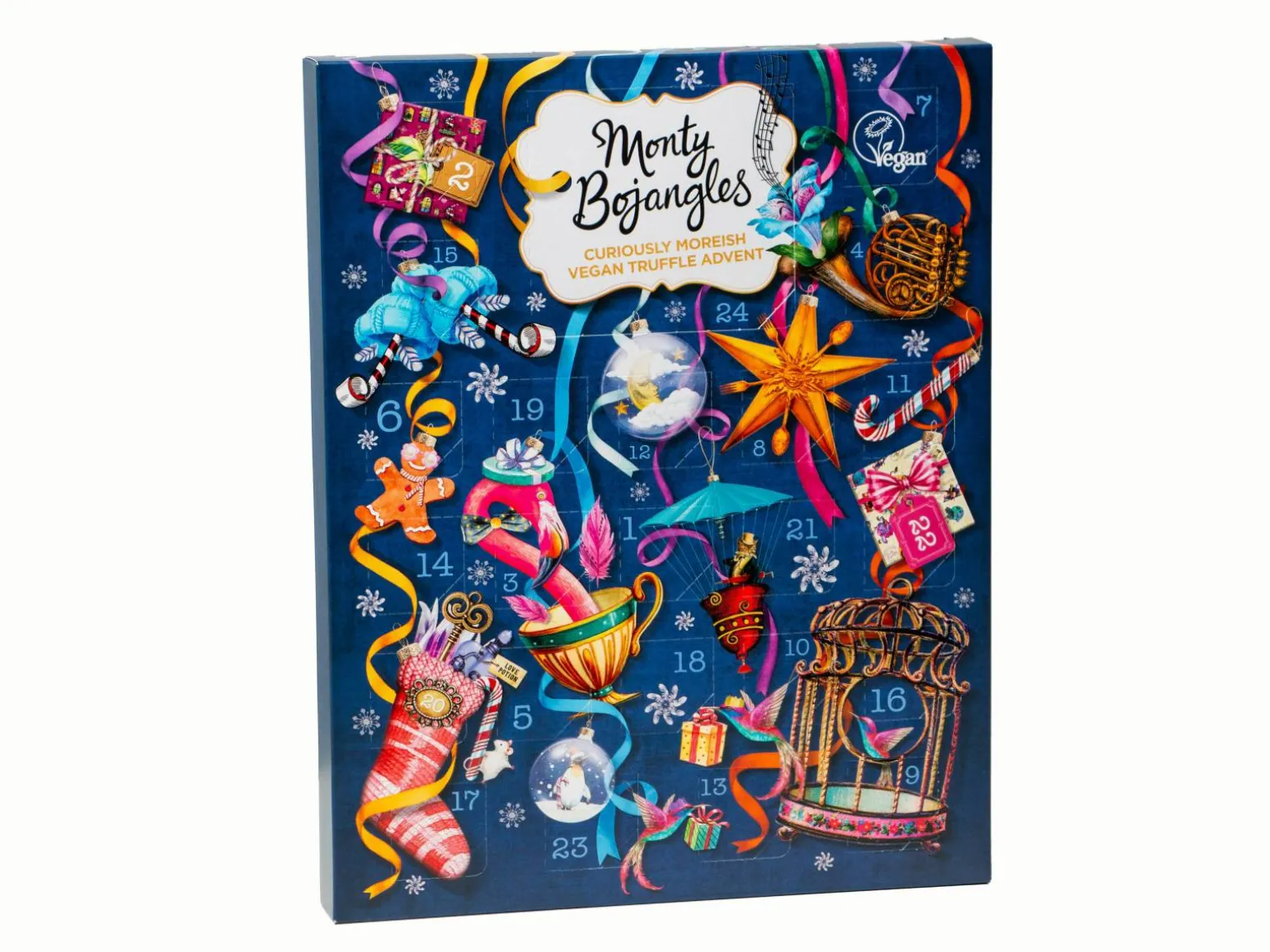 Monty Bojangles Vegansk Chokoladekalender