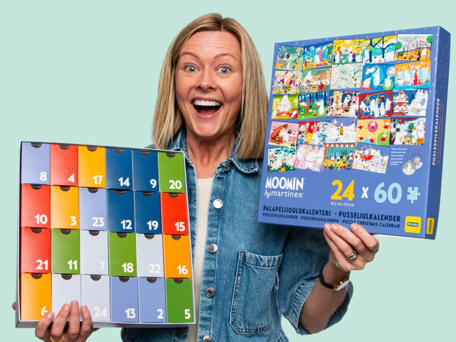 Mumi Puslespil Julekalender