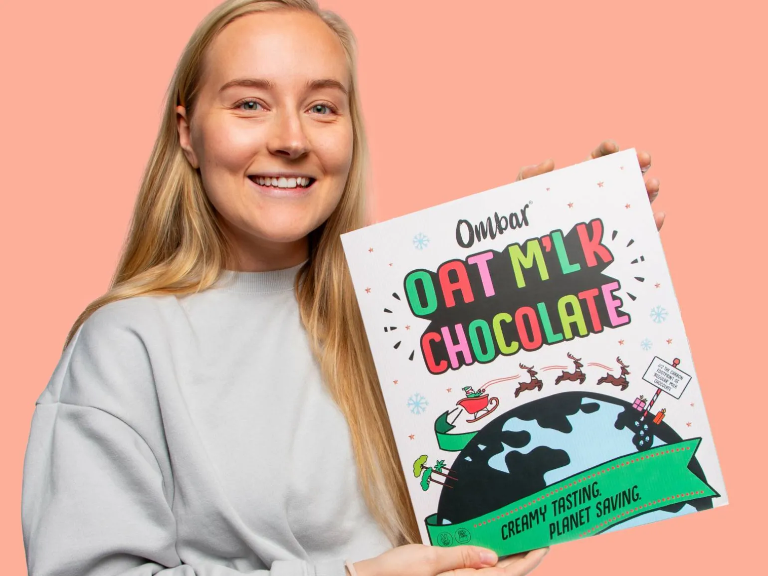 Ombar Vegansk & Glutenfri Chokoladejulekalender