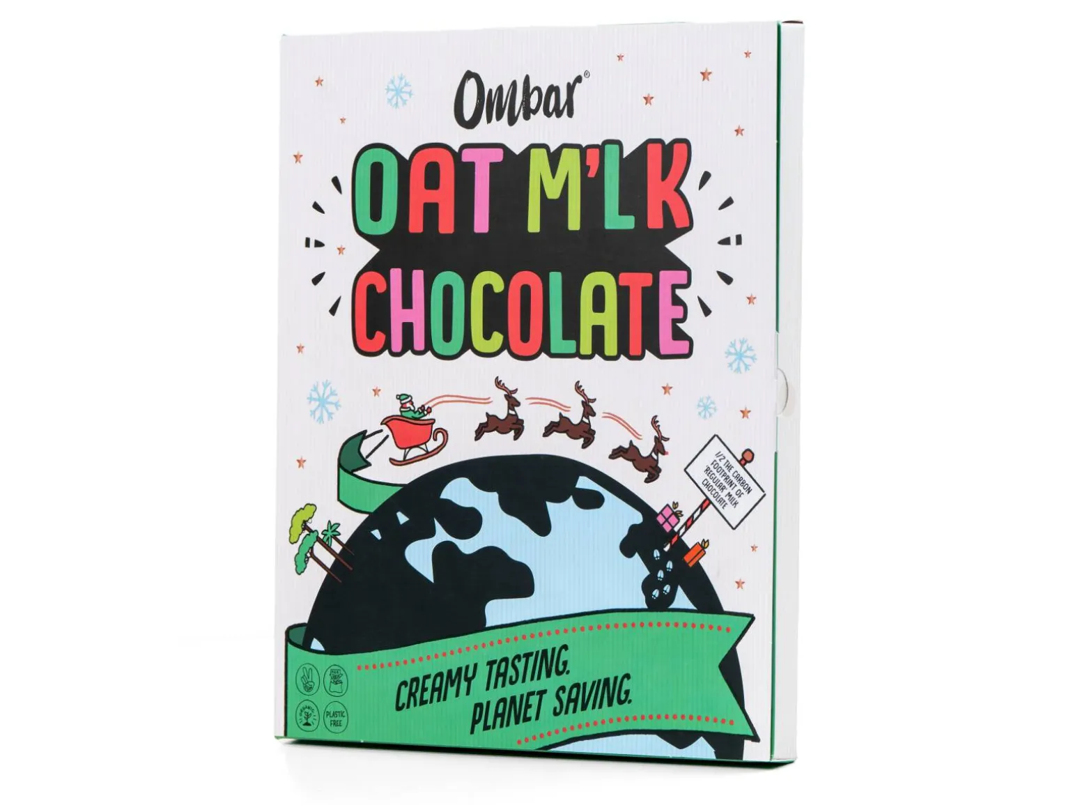 Ombar Vegansk & Glutenfri Chokoladejulekalender