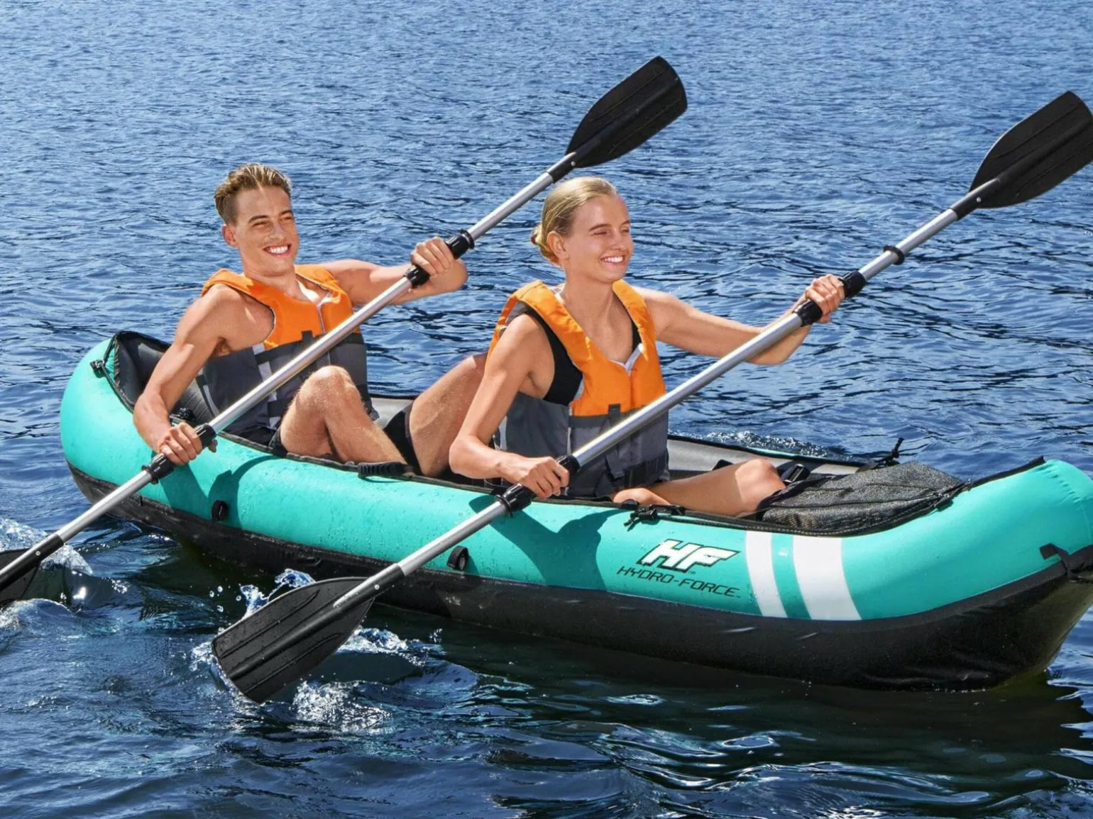 Oppustelig Kajak - Tosædet - Bestway Hydro-Force Ventura X2