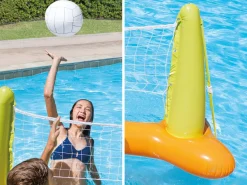Oppusteligt Volleyballsæt - Intex