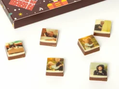 Personlig Chokoladejulekalender med 24 af dine egne Billeder