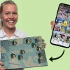 Personlig Chokoladejulekalender med 24 af dine egne Billeder
