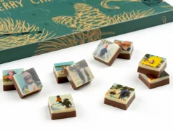 Personlig Chokoladejulekalender med 24 af dine egne Billeder