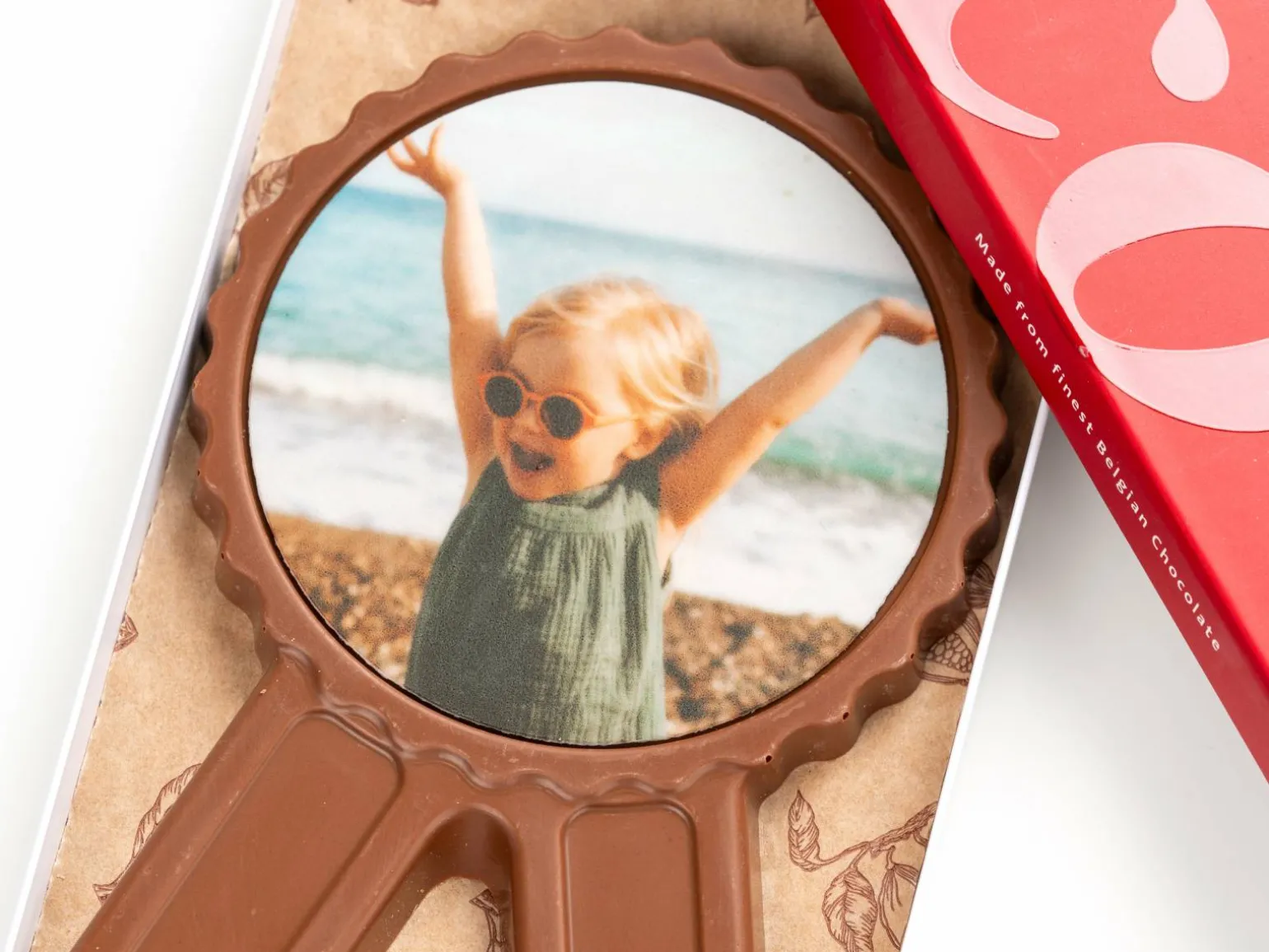 Personlig Chokolademedalje med Billede