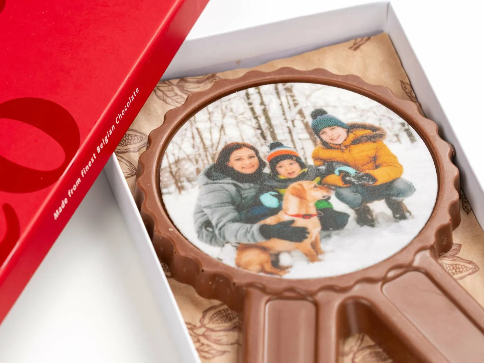 Personlig Chokolademedalje med Billede