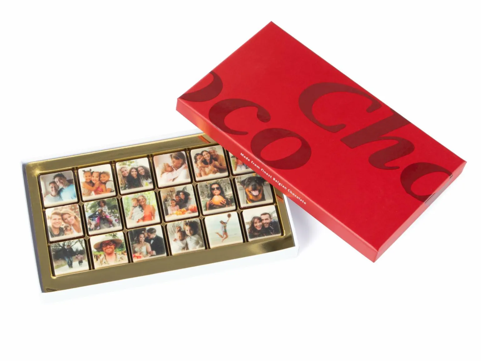 Personlig Chokolade med Billeder