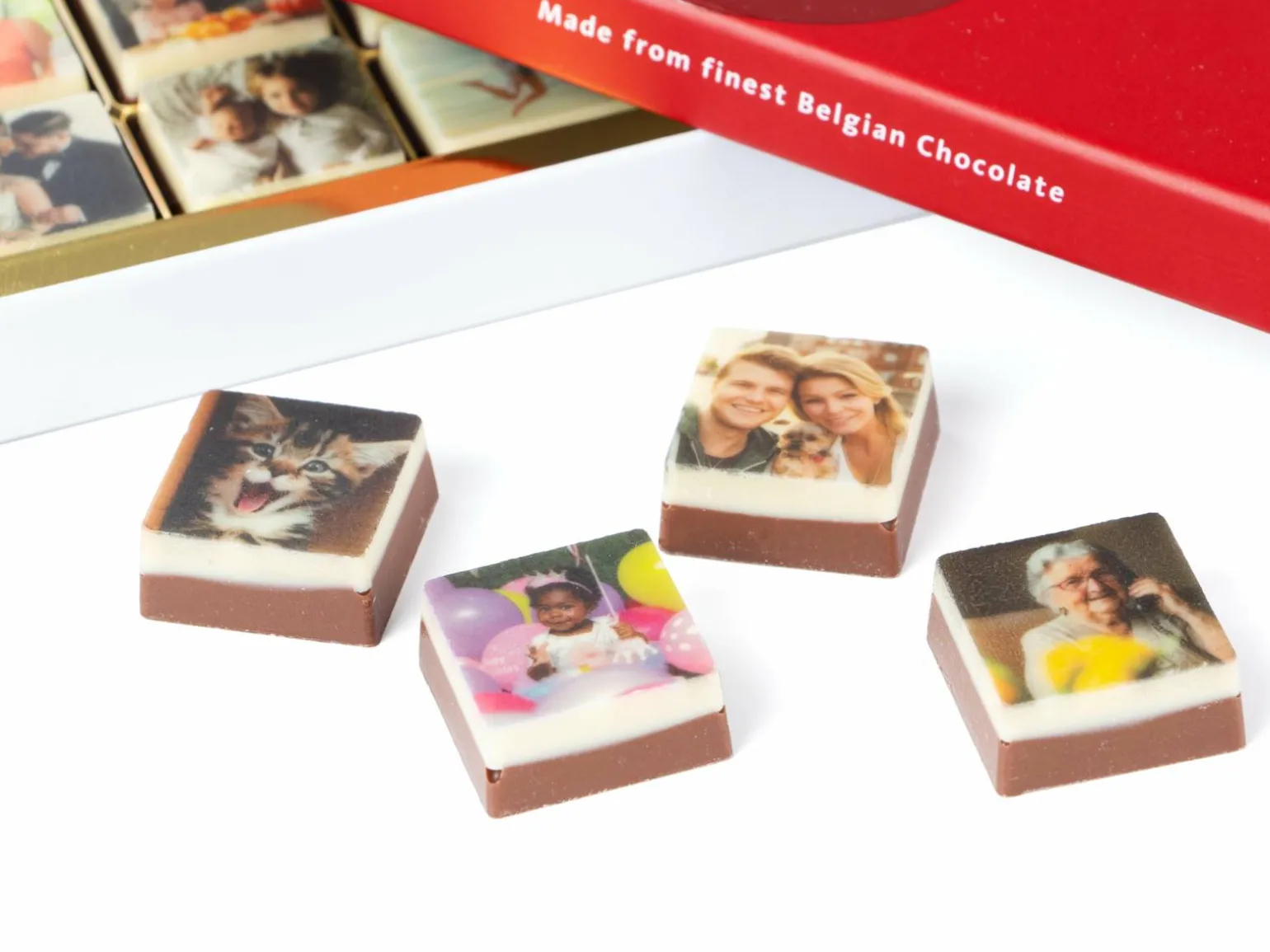 Personlig Chokolade med Billeder