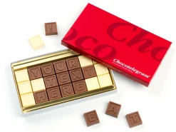 Personlig Chokolade med Tekst