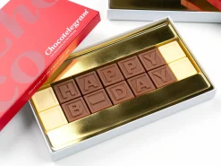 Personlig Chokolade med Tekst