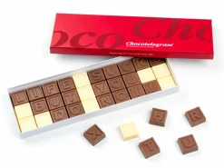 Personlig Chokolade med Tekst