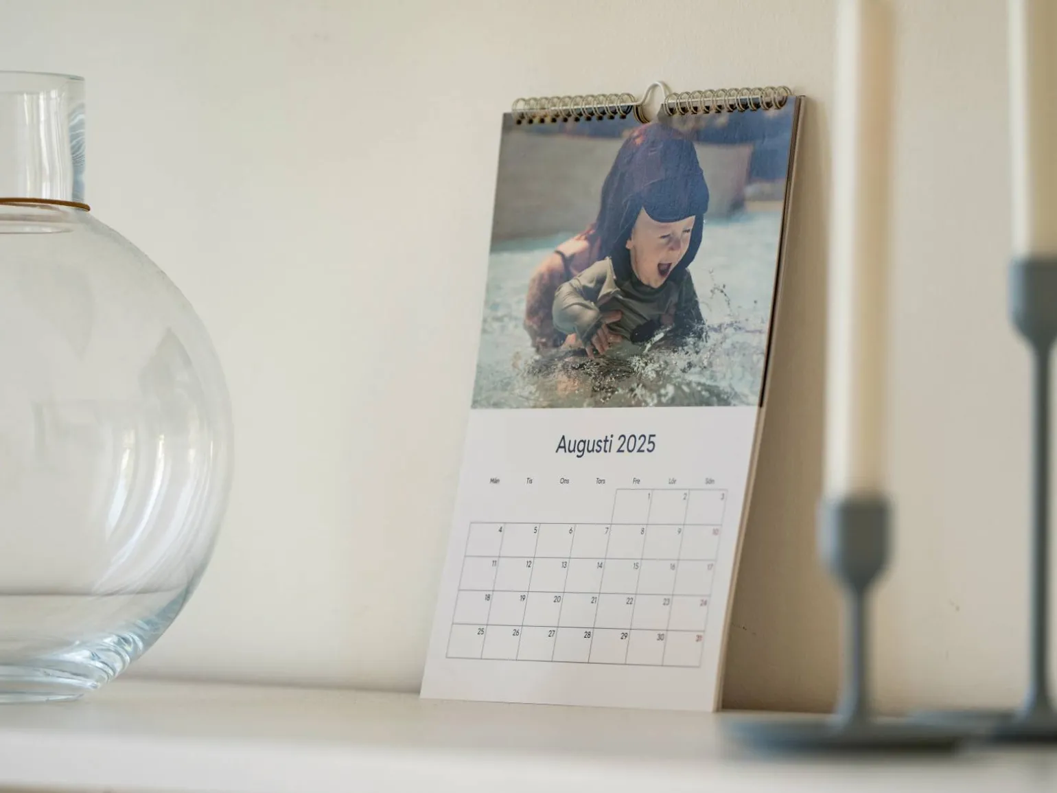 Personlig Kalender med billeder
