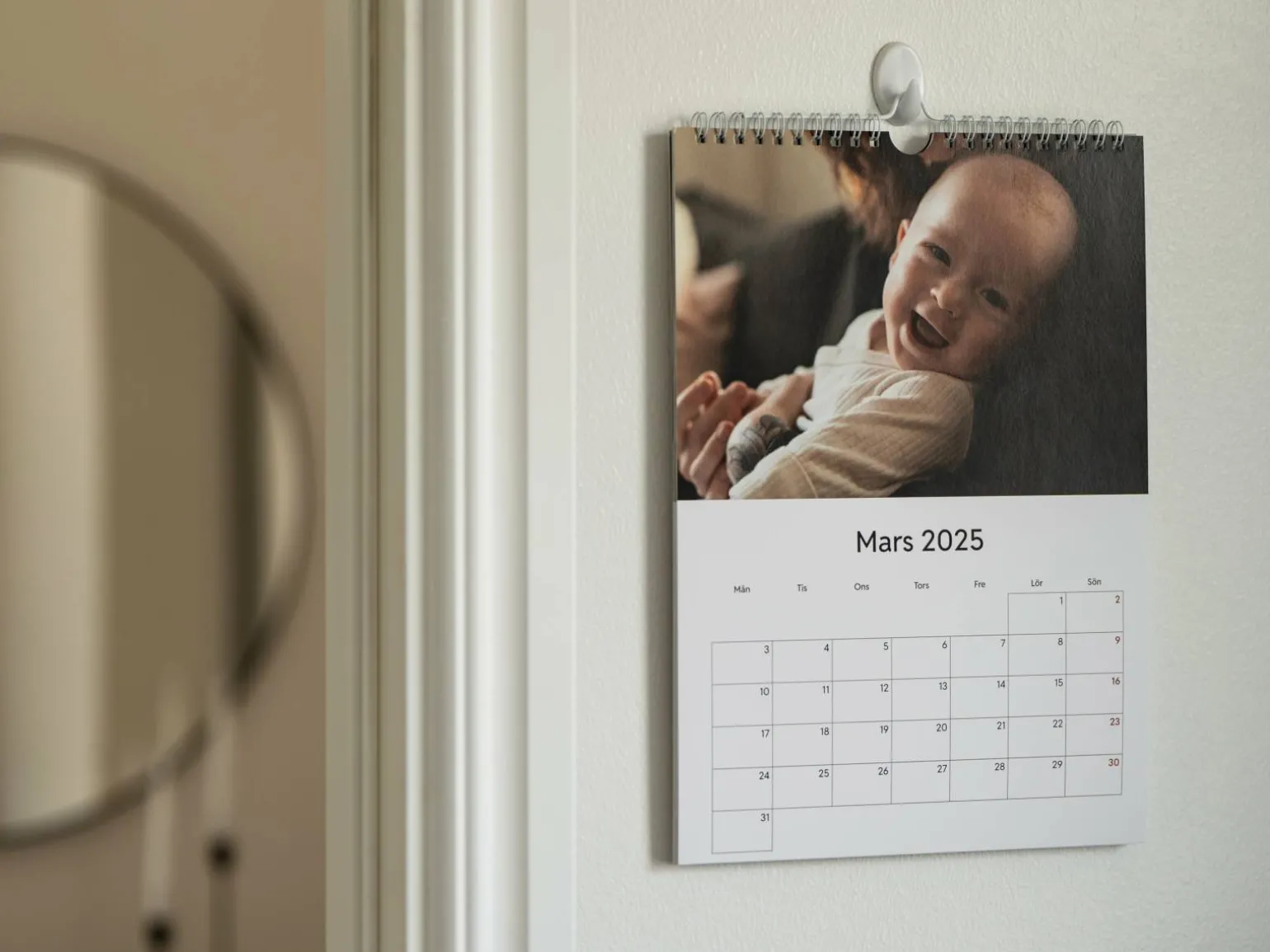 Personlig Kalender med billeder
