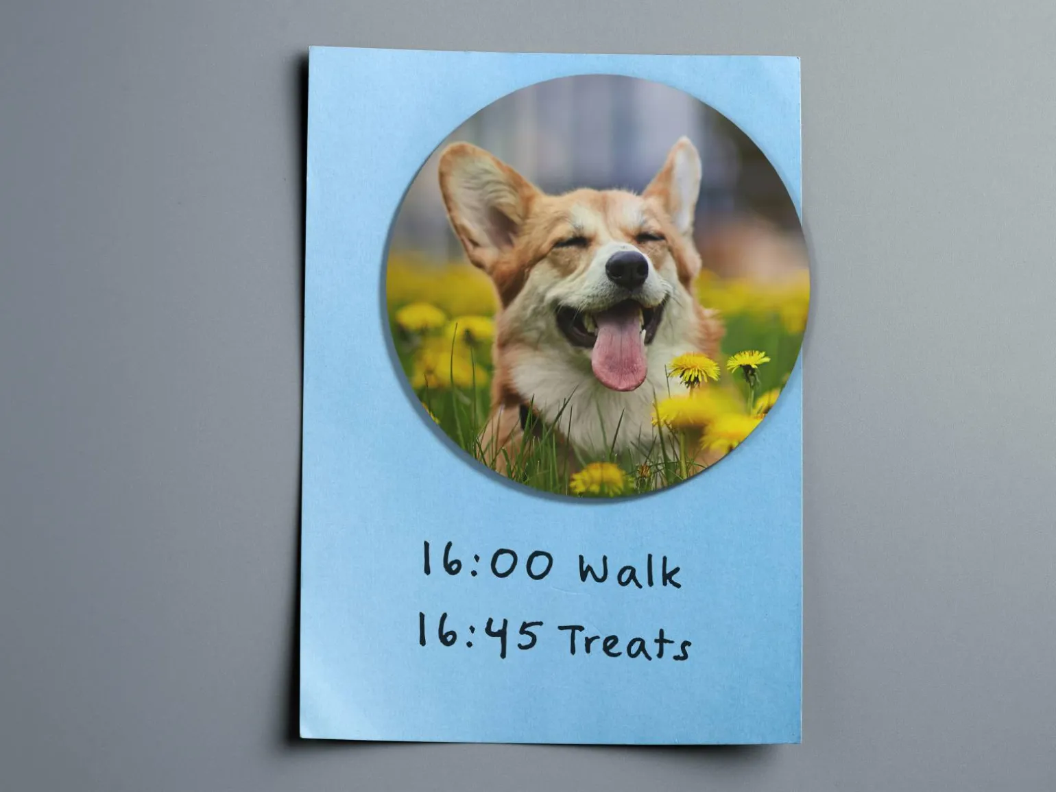 Personlig Køleskabsmagnet med Foto - Rund