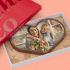 Personligt Chokoladehjerte med eget foto