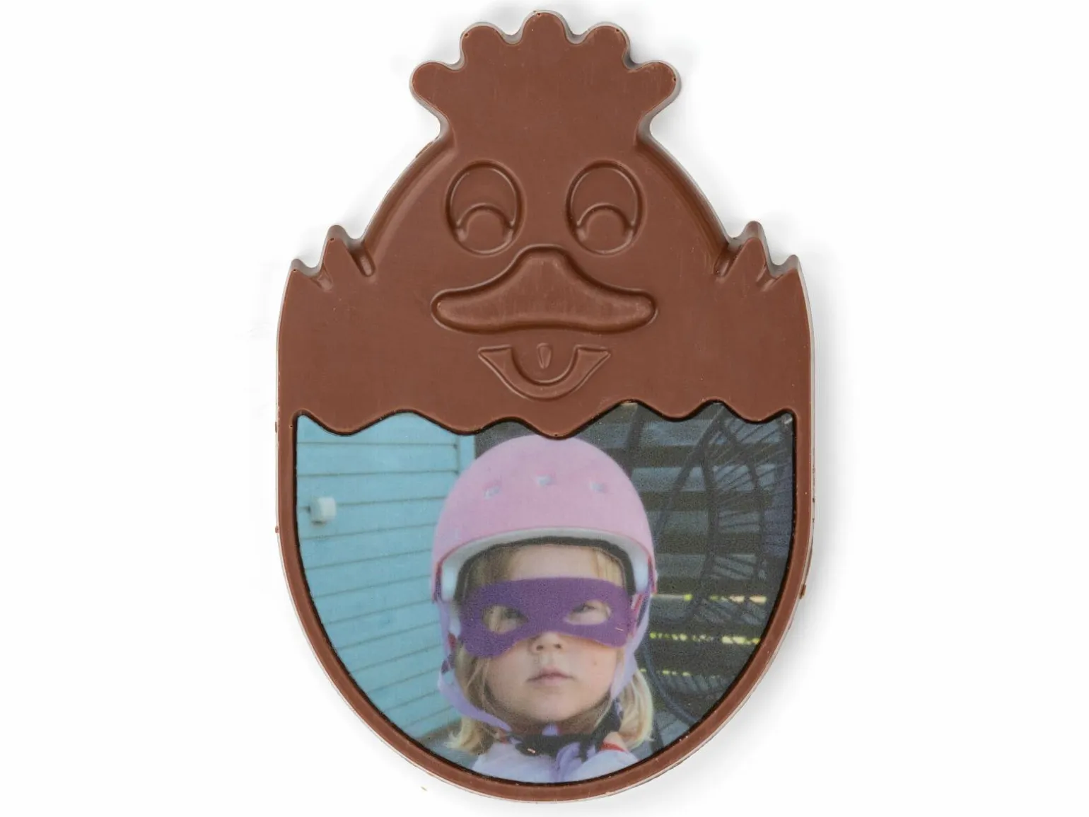 Personligt Chokoladepåskeæg med Billede