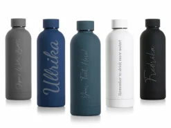 Personlig Termoflaske med Tekst - 500 ml