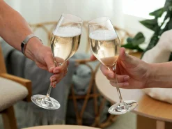 Personligt Spiegelau Champagneglas med Gravering - Egen Tekst