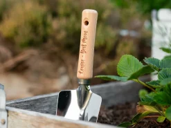 Planteringsspade med Gravering