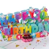 Pop Up-kort - Happy 30th Birthday