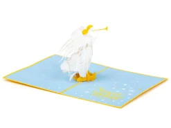 Pop Up-kort - Julekort med Engel