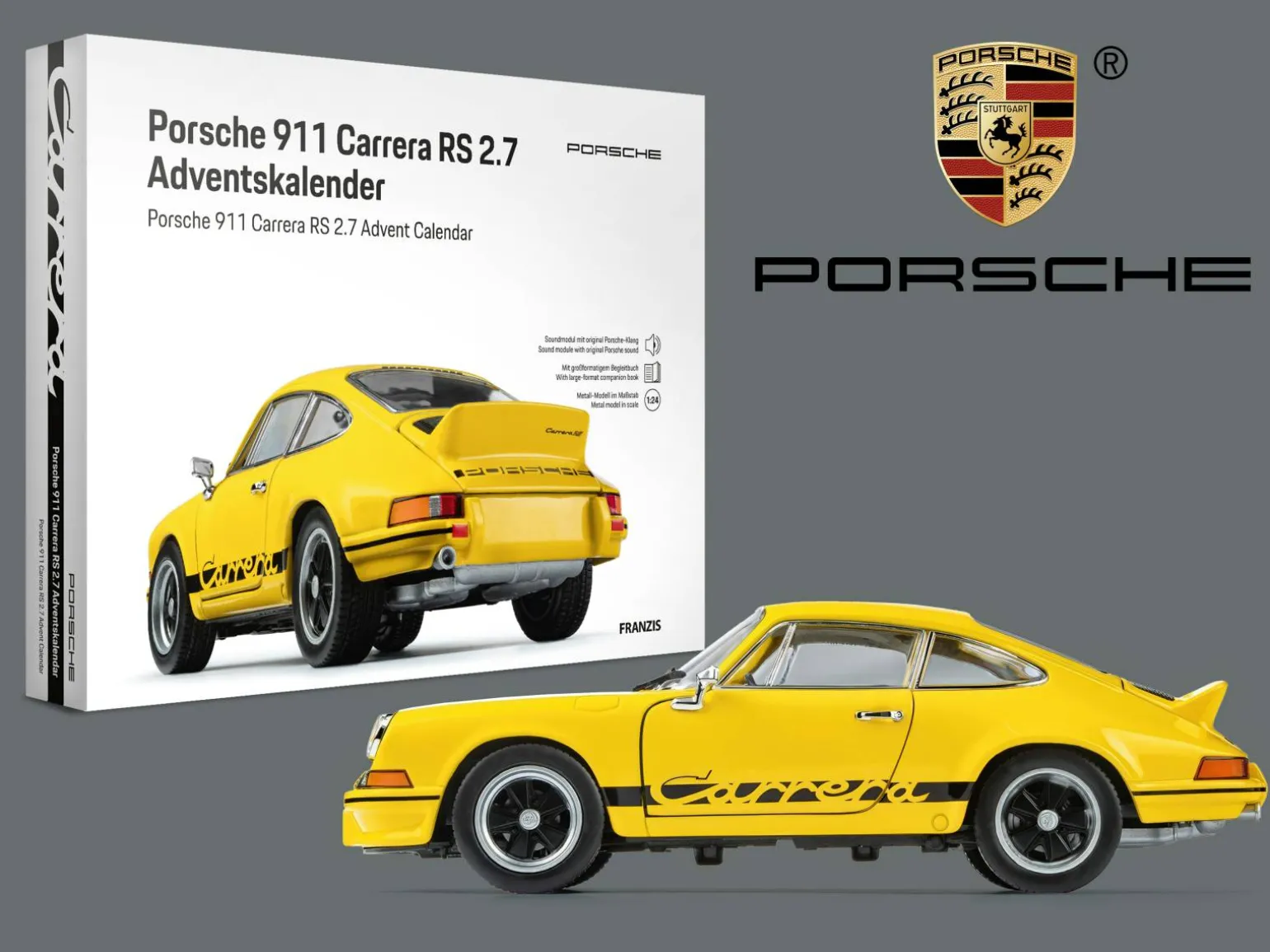 Porsche 911 Carerra RS 2.7 Julekalender