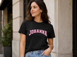 Premium T-shirt med egen tekst