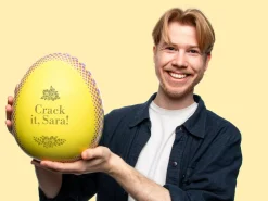 Påskeæg med Gravering - Egen Design