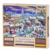 Puslespilskalender julelandskab 1008 brikker