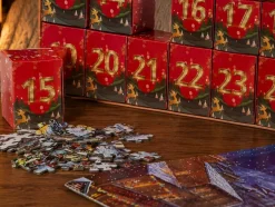 Puslespilskalender julelandskab 1008 brikker